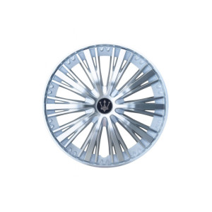 Set 4 capace roti Evo culoare argintiu 16 inch