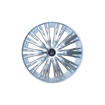 Set 4 capace roti Evo culoare argintiu 16 inch