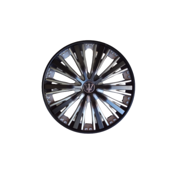 Set 4 capace roti model EVO negru+gri antracit 15 Set 4 capace roti model EVO negru+gri antracit 15