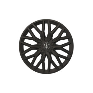 Set 4 capace roti Evo culoare negru mat 16 inch