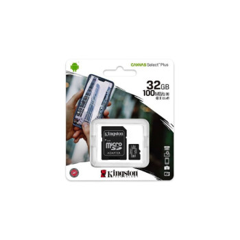 Card MicroSD Kingston 32gb cu adaptor SD