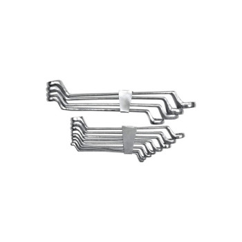 Set chei inelare cu cot 6-32 mm otel carbon 12 piese Set chei inelare cu cot 6-32 mm otel carbon 12 piese