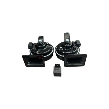 Set claxon auto Klaxcar cu releu 12V