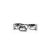 Claxon Premium 12V cu mufa de conectare compatibil BMW