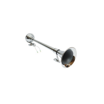 Claxon auto 1 trompeta 630 mm 12V 24V pentru compresor aer