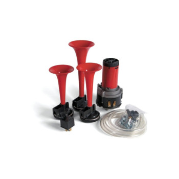 Claxon auto cu 3 pipe 12V