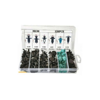 Set clipsuri auto universale 120 bucati