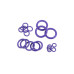 Trusa O-ring profesionala diverse marimi 240 piese ART Mov Trusa O-ring profesionala diverse marimi 240 piese ART Mov