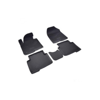 Covoare cauciuc tavita compatibile Hyundai Santa Fe III / Grand Santa Fe 2012-2018