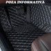 Covorase auto LUX PIELE 5D Mercedes S-Class W221 2005-2013 scurt ( 5D-06 cusatura bej )