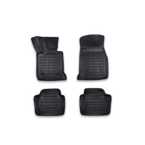 Covoare cauciuc tavita compatibile BMW Seria 3 F30/F31 2011-2019