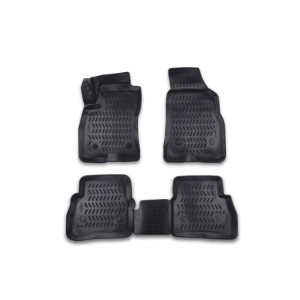 Covoare cauciuc tavita compatibile Fiat Doblo II 2010-2021