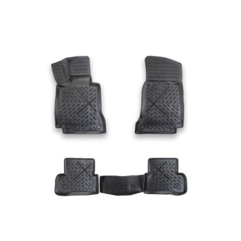 Covoare cauciuc tavita compatibile Mercedes Clasa C W205 2014-2020 Covoare cauciuc tavita compatibile Mercedes Clasa C W205 2014-2020