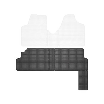 Covoare interior cauciuc El Toro compatibile Fiat Scudo II Van Randul 2 de scaune 2006-2016 Covoare interior cauciuc El Toro compatibile Fiat Scudo II Van Randul 2 de scaune 2006-2016