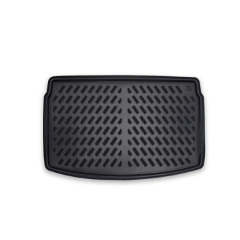 Covor portbagaj tavita premium compatibil Volkswagen Polo MK6 cu baza inalta Hatchback 2017->