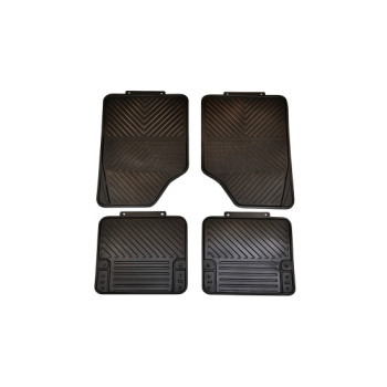 Covorase cauciuc universale cu predecupaj interior auto set 4 bucati Covorase cauciuc universale cu predecupaj interior auto set 4 bucati