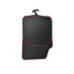 Covoare cauciuc interior universale cu dunga rosie set 4 bucati