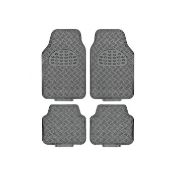 Covoare auto universale interior aluminiu carbon