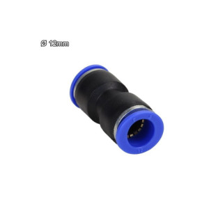 Racord drept plastic 12 mm pentru conectare furtun