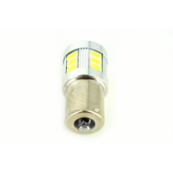 Bec o faza T.N BAU15S 5630 18SMD Canbus 9V-30V nonpolar. Lumina Alba  JSUN11