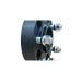 Distantier janta auto 30 mm 5x112 centrare 66.6-57.1 prindere dubla cu piulite M14x1.5 con drept negru