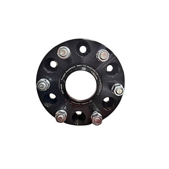 Distantier janta auto 50 mm 6x139.7 centrare 110-67.1 prindere dubla cu 6 piulite M12x1.5 negru