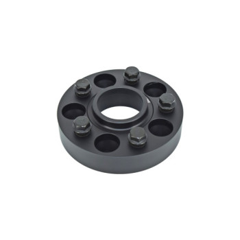 Distantier janta auto 30 mm 5x112 centrare 57.1 prindere dubla cu prezoane incluse negru