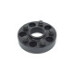 Distantier janta auto 30 mm 5x112 centrare 57.1 prindere dubla cu prezoane incluse negru