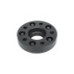 Distantier janta auto 30 mm 5x112 centrare 57.1 prindere dubla cu prezoane incluse negru