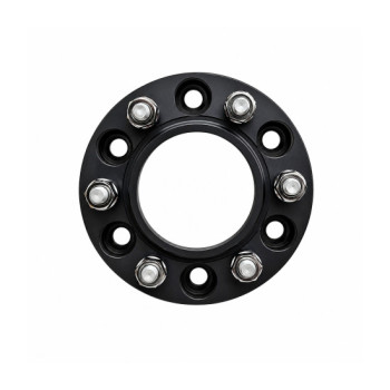 Distantier janta auto 35 mm 6x139.7 centrare 106-106 prindere dubla cu 6 piulite M12x1.5 negru