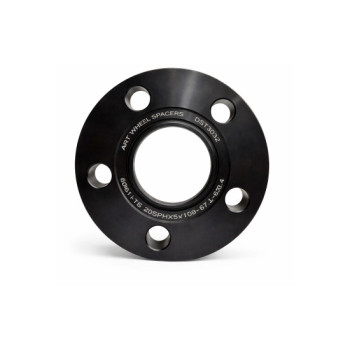 Distantier janta auto 20 mm 5x108 centrare 67.1-58.1 aluminiu forjat negru Distantier janta auto 20 mm 5x108 centrare 67.1-58.1 aluminiu forjat negru