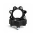 Distantier ATV 40 mm 4x110 centrare 90.2 cu 8 piulite M10x1.25 set 2 bucati aluminiu forjat negru
