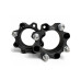 Distantier ATV 50 mm 4x110 centrare 90.2 cu 8 piulite M10x1.25 set 2 bucati aluminiu forjat negru Distantier ATV 50 mm 4x110 centrare 90.2 cu 8 piulite M10x1.25 set 2 bucati aluminiu forjat negru