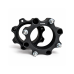 Distantier ATV 50 mm 4x156 centrare 131.2 cu 8 piulite M10x1.25 set 2 bucati aluminiu forjat negru Distantier ATV 50 mm 4x156 centrare 131.2 cu 8 piulite M10x1.25 set 2 bucati aluminiu forjat negru