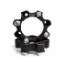 Distantier ATV 35 mm 4x136 centrare 120 cu 8 piulite M12x1.5 set 2 bucati aluminiu forjat negru Distantier ATV 35 mm 4x136 centrare 120 cu 8 piulite M12x1.5 set 2 bucati aluminiu forjat negru