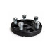 Distantier janta auto 20 mm 5x114.3 centrare 64.1 prindere dubla cu piulite M14x1.5 aluminiu forjat negru Distantier janta auto 20 mm 5x114.3 centrare 64.1 prindere dubla cu piulite M14x1.5 aluminiu forjat negru