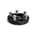 Distantier janta auto 20 mm 5x114.3 centrare 64.1 prindere dubla cu piulite M14x1.5 aluminiu forjat negru Distantier janta auto 20 mm 5x114.3 centrare 64.1 prindere dubla cu piulite M14x1.5 aluminiu forjat negru