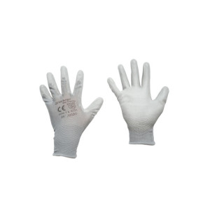 Manusi de protectie sintetice cauciucate gri, marimea M10