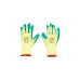 Manusi de lucru din bumbac latex galben-verde marimea 10 Breckner Germany Manusi de lucru din bumbac latex galben-verde marimea 10 Breckner Germany