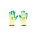 Manusi de lucru din bumbac latex galben-verde marimea 10 Breckner Germany Manusi de lucru din bumbac latex galben-verde marimea 10 Breckner Germany