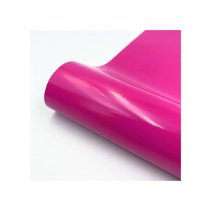 Folie auto caroserie autocolant PET Premium cu tehnologie de eliminare a bulelor magenta 1mx1,52m