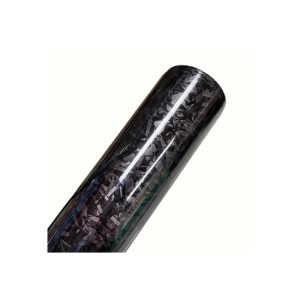 Rola folie auto autocolant Pet Premium carbon forjat lucios 1.52m x 18m cu tehnologie eliminare bule