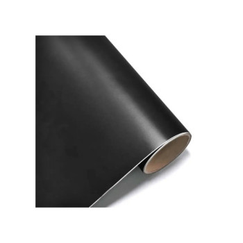 Folie auto autocolant PET premium negru mat satinat 1x1.52m Folie auto autocolant PET premium negru mat satinat 1x1.52m