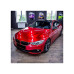 Folie auto autocolant PET premium rosu liquid metal cherry red 1x1.52m Folie auto autocolant PET premium rosu liquid metal cherry red 1x1.52m