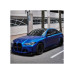 Folie auto autocolant PET premium albastru satinat crom mat 1x1.52m Folie auto autocolant PET premium albastru satinat crom mat 1x1.52m