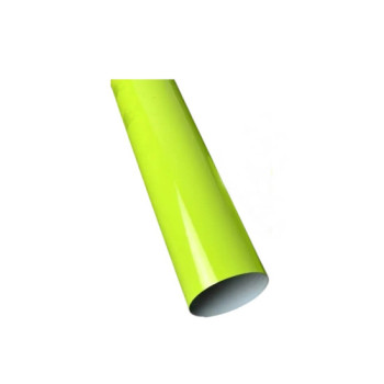 Folie auto autocolant Pet Premium galben liquid metal yellow lime 1x1.52 m Folie auto autocolant Pet Premium galben liquid metal yellow lime 1x1.52 m