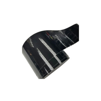 Folie auto autocolant Pet Premium negru lucios pentru trimuri 10 cm x 9 m Folie auto autocolant Pet Premium negru lucios pentru trimuri 10 cm x 9 m