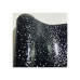 Rola folie auto autocolant PVC negru cu model 3D 1.52m x 30m cu tehnologie eliminare bule