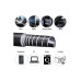 Rola folie carbon 3D neagra 1.27mx30m Rola folie carbon 3D neagra 1.27mx30m