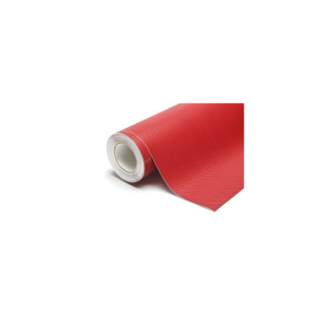 Folie carbon 3D rosie cu tehnologie eliminare bule 1.5m x 1m